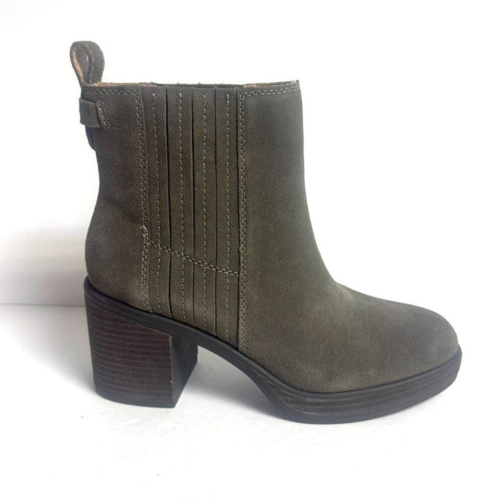 Crown Vintage Womens Capari Bootie Bark Size 9 M